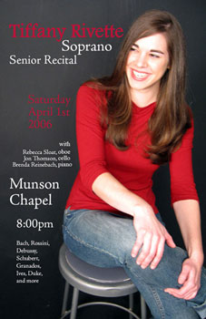 Tiffany Soprano Recital